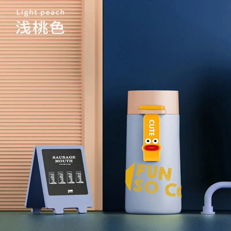 

Mini insulated cup stainless steel cup children's Korean Version cute cartoon small cup net red high value pocket cup