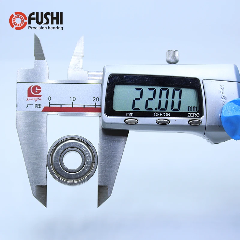 S608ZZ подшипник 8*22*7 мм (10 шт.) 440C ролик из нержавеющей стали S608Z S608 Z ZZ шариковые