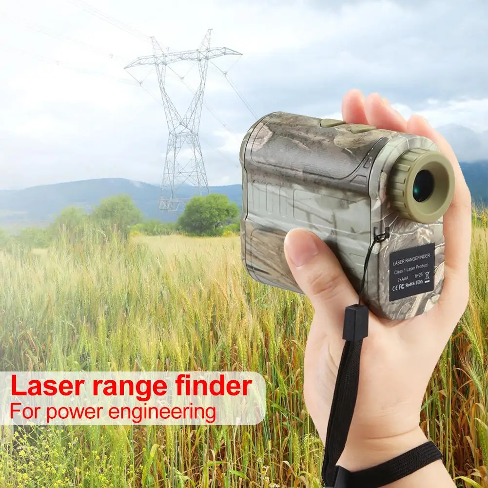 

600m Range Laser Rangefinder IP54 Protection Golf Sport Slope Distance Meter Accuracy of Velocity Measurement Display Roulette