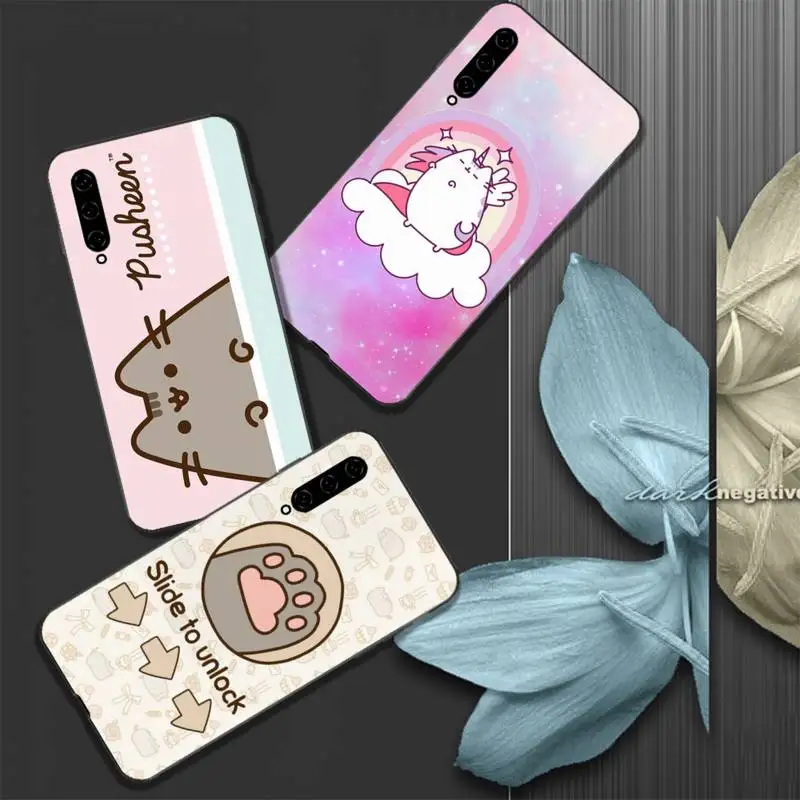 YNDFCNB Pusheen cat Силиконовый чехол для телефона Xiaomi mi A1 A2 6 8 9 t pro 10 lite note cc9 Mix MAX 2 3