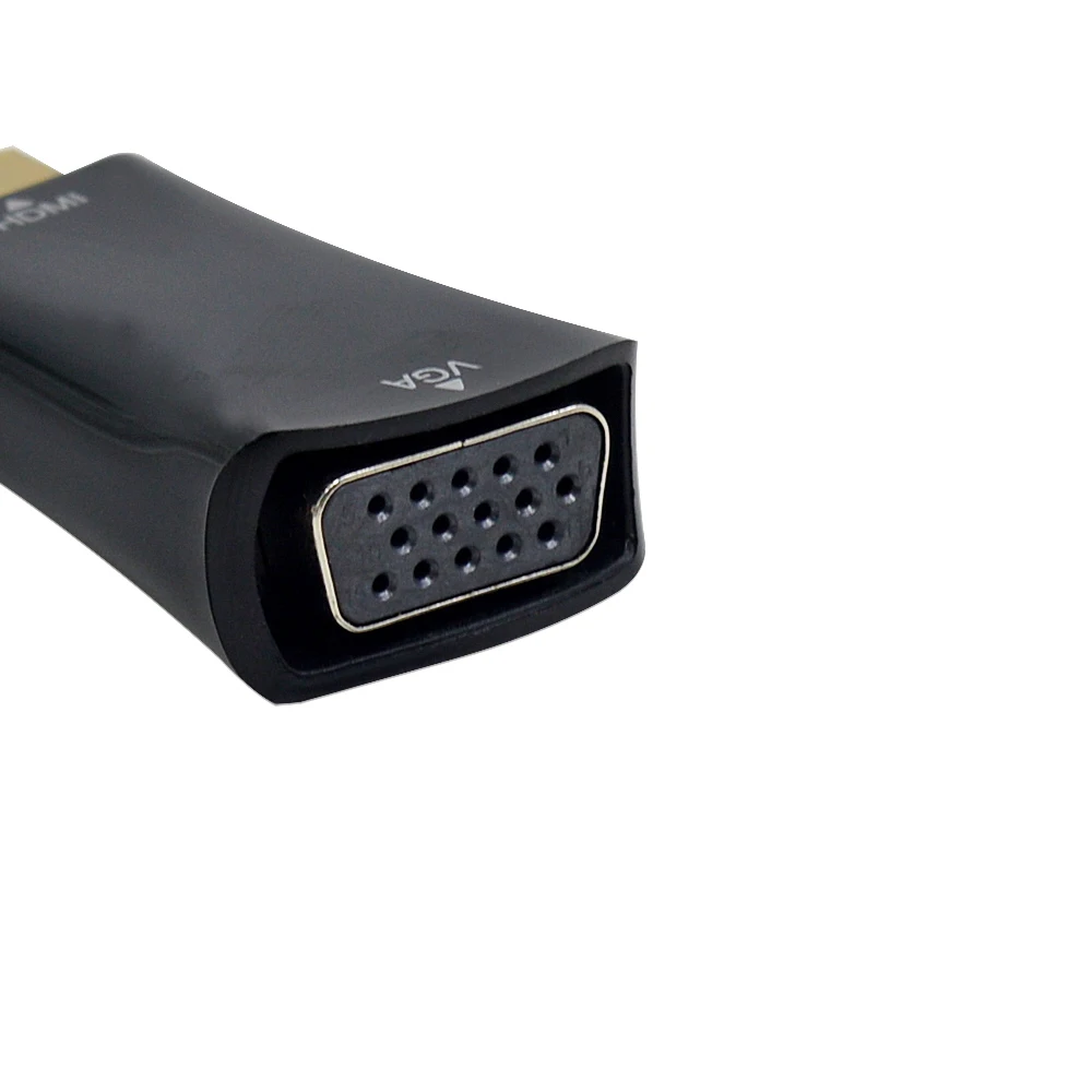 CHIPAL HDMI к VGA адаптер конвертер «Папа-мама» HDMI2VGA кабель адаптер 1080P HDTV для портативных ПК, подключенных к VGA монитору
