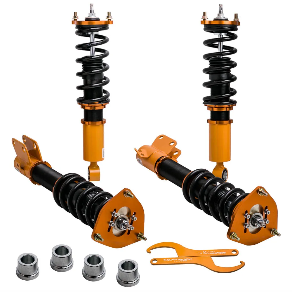 

Coilovers Kits For Subaru Legacy Outback B4 BEE/BE5 1998.12-2003.05 Adj. Damper 2 Front + 2 Rear Shock Absorber Struts
