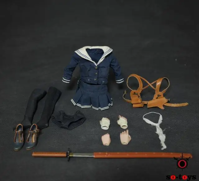 SO toys женский костюм киллера с 1/6 шкалой для фигурки|Игровые фигурки и