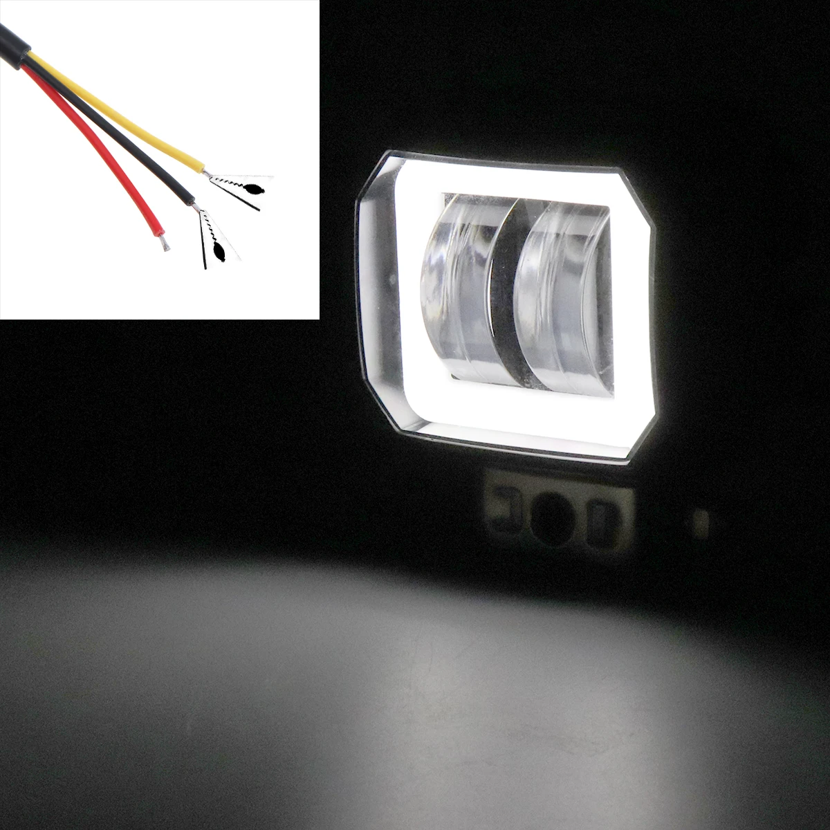 Автомобильный светильник 3 дюйма 20 Вт 6000 К светодиодный рабочий