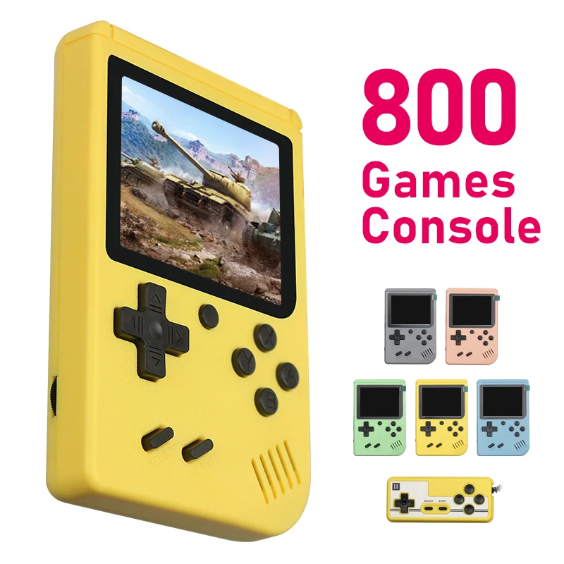 2021 Ретро игровая консоль Портативный Мини игровой плеер для малыша подарок
