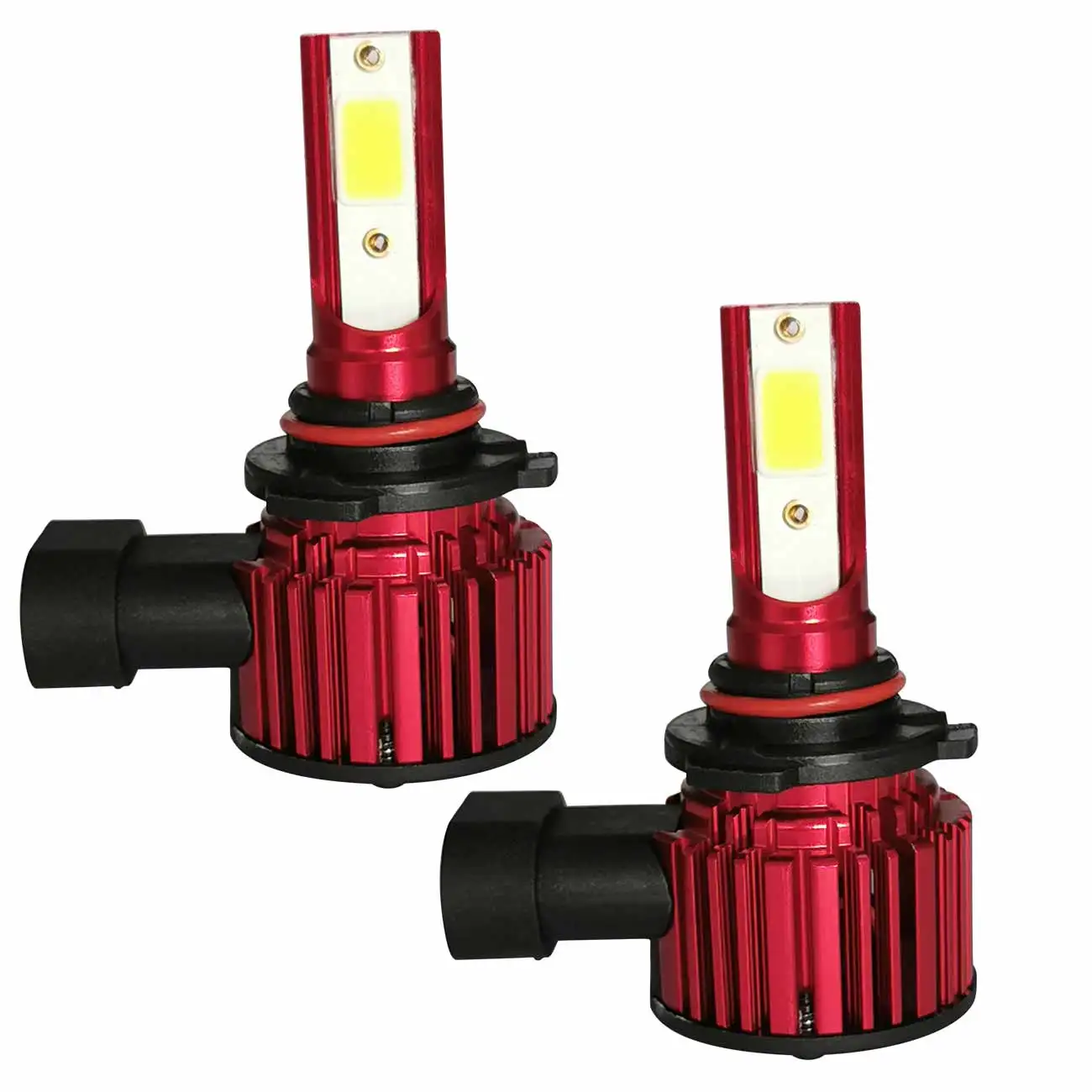 

3-Side 9005/9006 Combo LED Headlight with High Low Beam Bulb 8000K Car Headlamp for F7 Auto Accessories