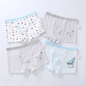 Нижнее белье для мальчиков с героями мультфильмов, хлопковые трусы для детей, трусы-боксеры для мальчиков-подростков, мягкие трусы для мальчиков, Повседневные детские трусы на возраст от 2 до 8 лет