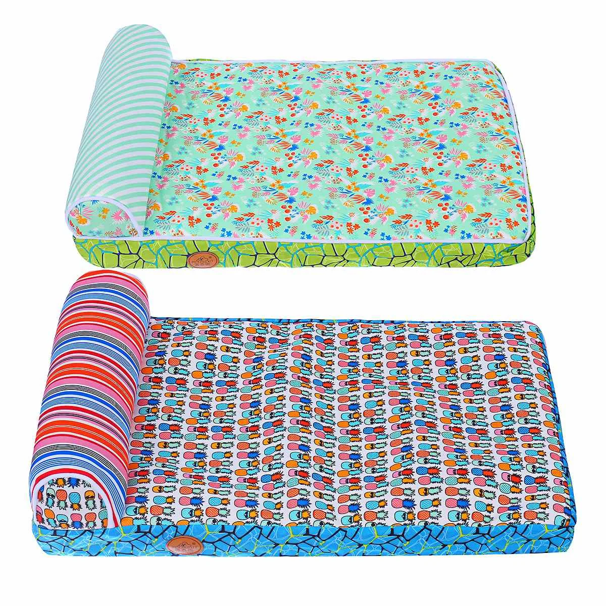 

Pet Bed Dog Cat Bed Puppy Sleeping Massage Cushion Pads Home Kennels Mat For Small Medium Dog Four Seasons Available 2 Size