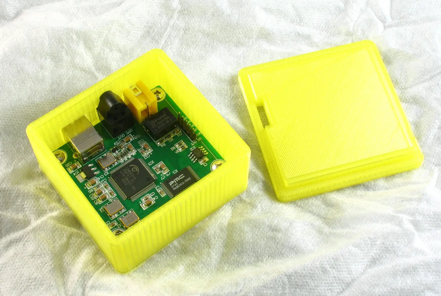 CM6631A USB в коаксиальное/Оптическое волокно SPDIF I2S преобразователь DAC плата 24 бит 192