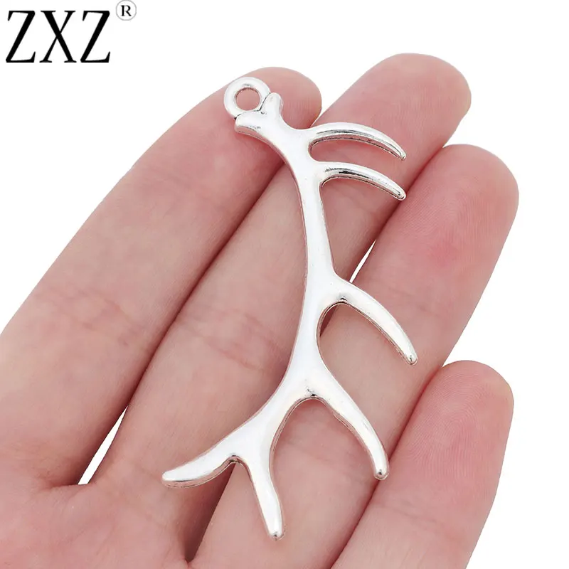 ZXZ 5 шт. тибетские серебряные подвески большого размера для изготовления