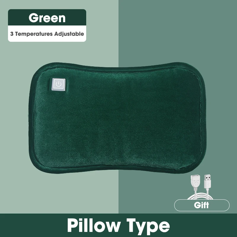 

New Hand Warmer USB Electric Heating Pad Warmer Graphene Heat Warm Bag Winter Thermal Clothes Automation Heater Hot Water Bottle
