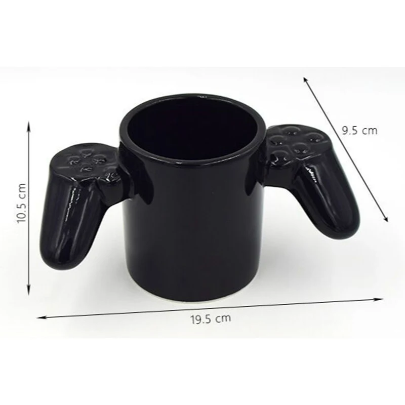 2019New Ceramic Gamepad Mug Retro Game Over Controller Coffee Milk Gaming Style Office Drinkware Creative Gifts | Дом и сад