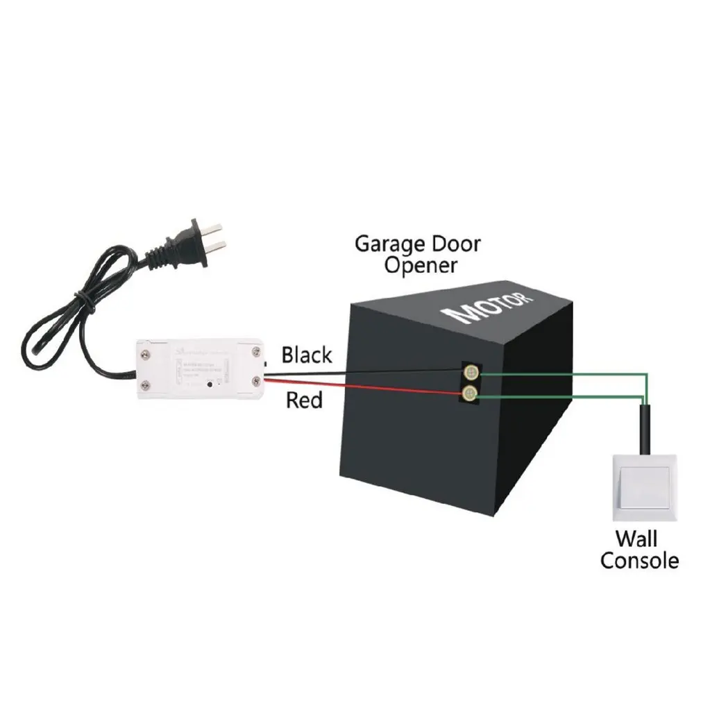 

WiFi Switch Smart Garage Door Opener Support Tuya Smart Life App Voice Control WiFi Door Opener Switch Control