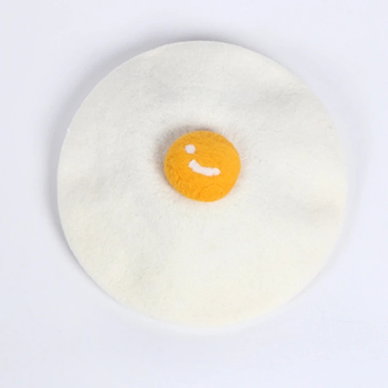 Parent-Child Faux Wool Felt Jazz Hat Cartoon Mushroom Embroidery Prom Bucket Cap