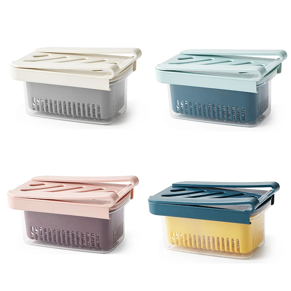 

Kitchen Organizer Kitchen Refrigerator Storage Rack Fridge Freezer Adjustable Shelf Holder Pull-out Drawer Organiser Space Saver