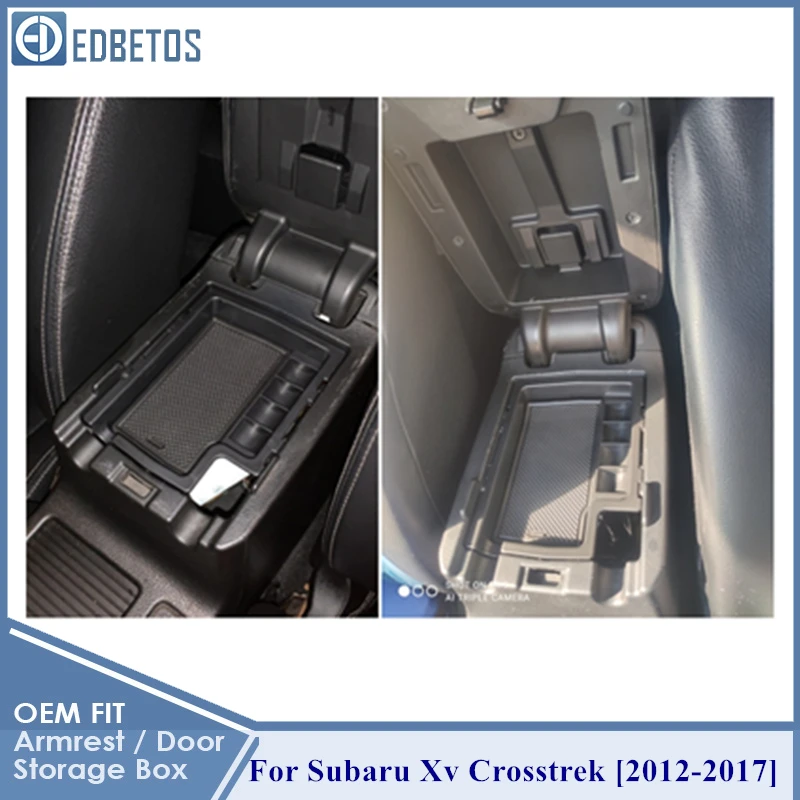 Ящик для хранения в подлокотнике автомобиля Subaru XV Crosstrek 2012 2013 2014 2015 2016 2017