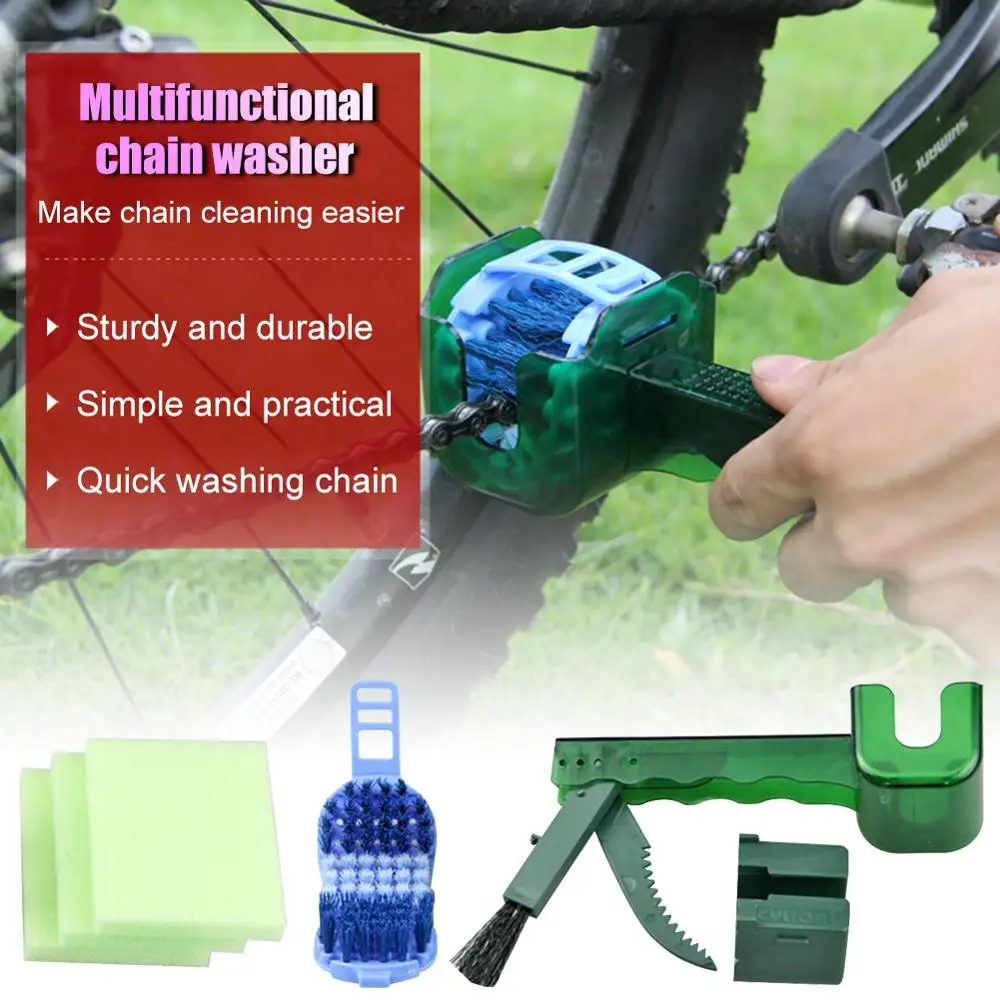 Инструмент для чистки и обслуживания велосипедной цепи| |