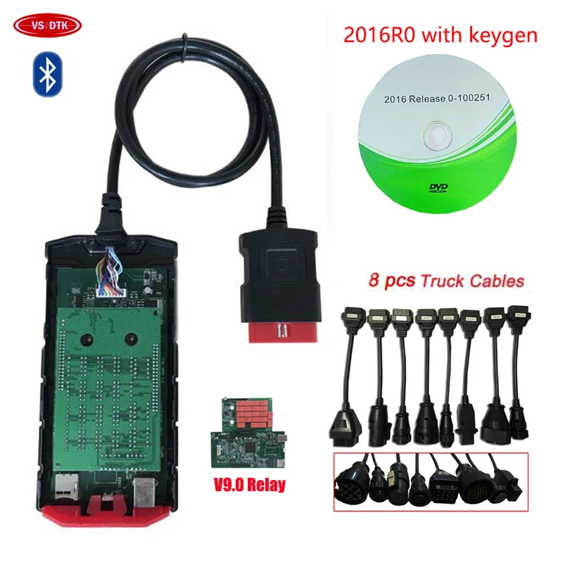 2019 новый VCI VD DS150E CDP vd tcs cdp pro с bluetooth для диагностического инструмента delobd2 obd2