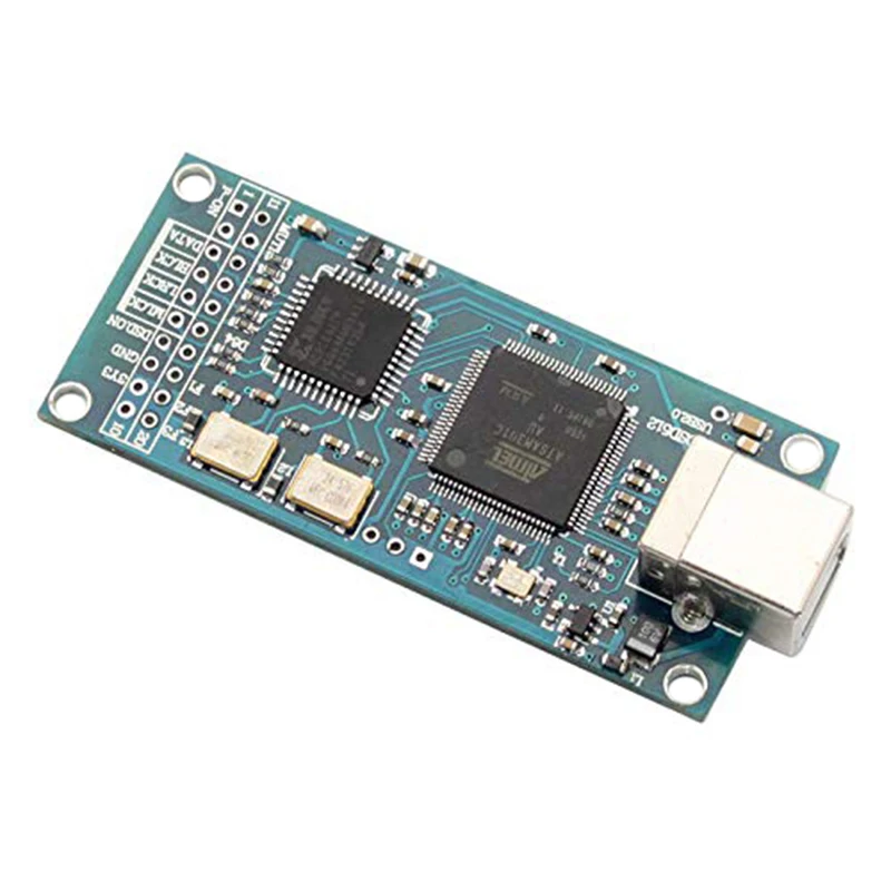 ATSAM3U1C XC2C64A for Amanero USB IIS Digital Interface DAC Decoder Board Support DSD512 32Bit 384K I2S DSD Output | Электроника