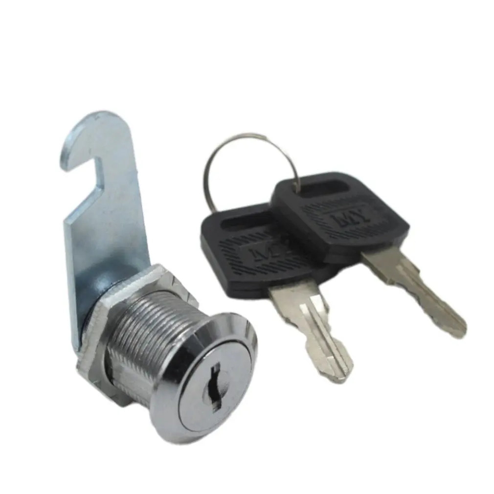 

16/20/25/30mm 2 Keys Safe Cam Lock Office Door Cabinet Locker Letter Box Drawer Cupboard Wardrobe Safety Lock