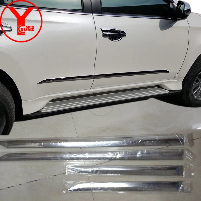 Хром облицовка корпуса для MITSUBISHI PAJERO Montero SPORT 2016 2019 АБС Боковая дверь литья