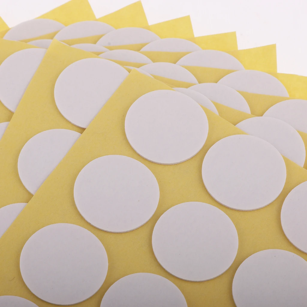 

200pcs Candle Wick Stickers Double-sided Foam Adhesive Dots for Candle Making 20mm