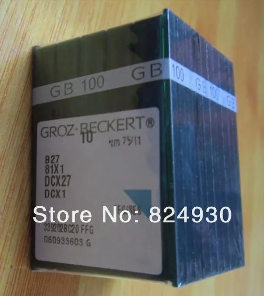 

Бытовые швейные детали, швейная игла DCX1 B27 для Groz - Beckert