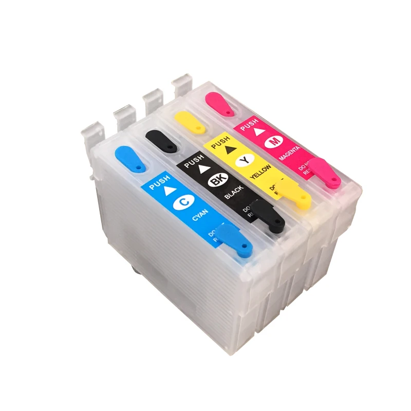 

Hot Inkjet Cartridges T1971 T1962 T1963 T1964 Empty For Epson XP401 XP201 XP204 Printer With ARC Chips On High Quality