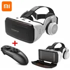 Шлем виртуальной реальности для Xiaomi 3D, стереогарнитура Google Cardboard для смартфонов под управлением IOS, Android, Bluetooth