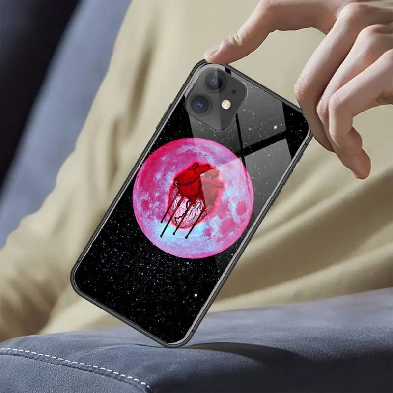 

Chris Brown Rap Hot singer Phone Case Tempered glass For iphone 6 6S 7 8 plus X XS XR 11 12 mini PRO MAX COVER