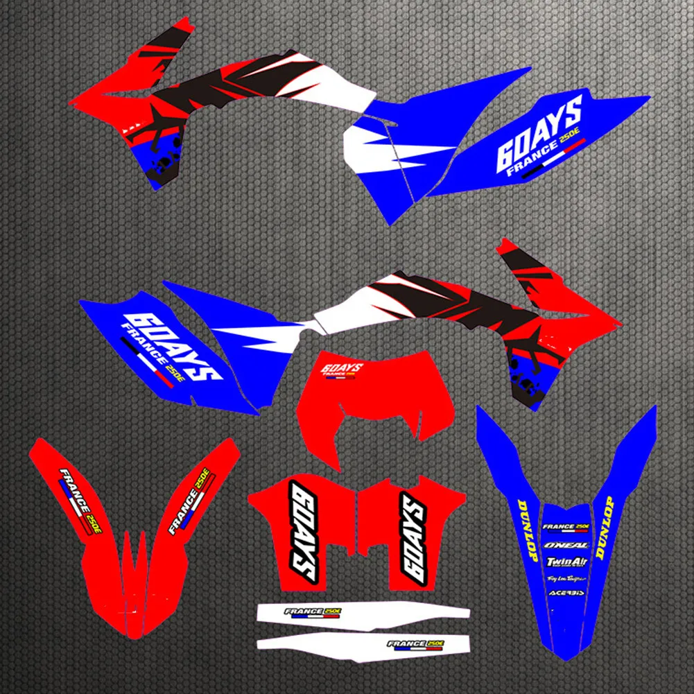 Полный набор наклеек графические наклейки Наборы фонов для KTM 125 200 250 300 350 450 SX SXF 500