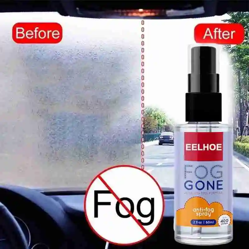 

Wholesale 60ml Anti-fog Agent Waterproof Rainproof Anit-fog spray Car Window Glass Bathroom Cleaner Car Rearview Mirror Clean