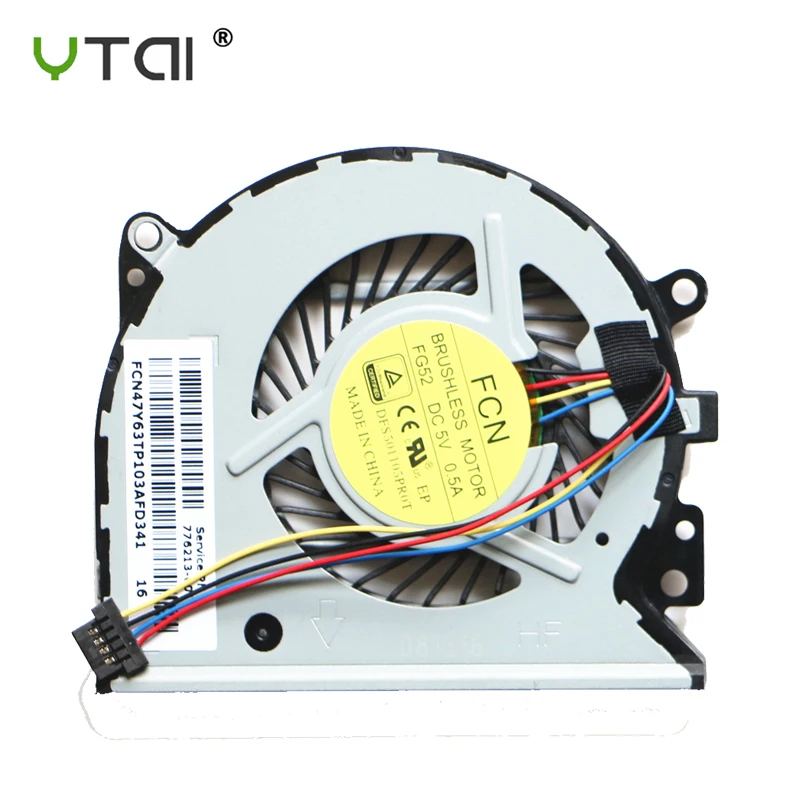 Новый ЦП вентилятор охлаждения для HP Pavilion 13-A010dx X360 Envy 15-U 15-U011D 15-u010dx 15-U000 15-U483CL TPN-Q147 |