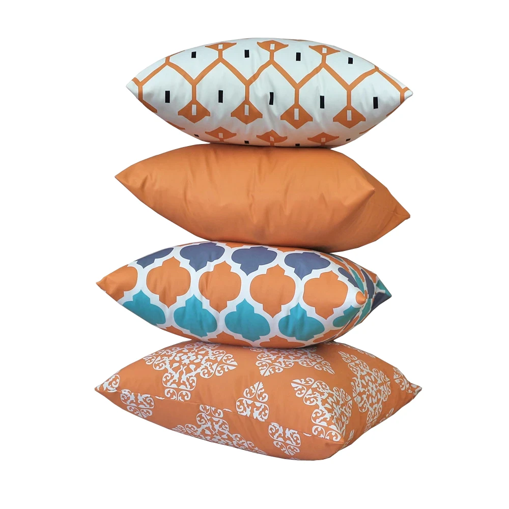 

Geometric Decorative Pillow Case 40x40/45x45/50x50/60x60cm Waterproof Outdoor Sofa Throw Pillow Cover