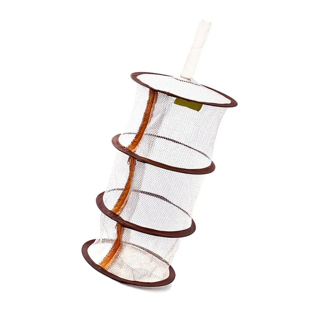 

Bra drying basket Laundry drying basket Hanging dryer rack Collapsible net rack,Zipper mesh basket underwear dryer hanger Zipper