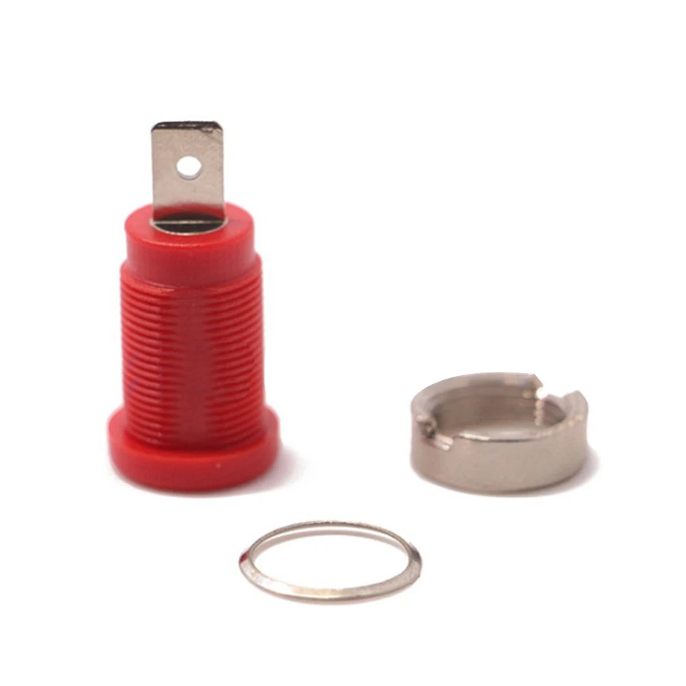 5 шт. банан Вилки смесь цветов типа 4 мм со штекера на гнездо разъем