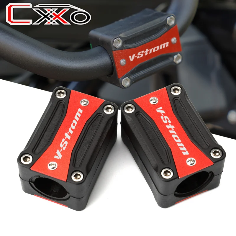 

For SUZUKI V-STROM 250 650 650XT vstrom 1000 DL650 DL1000 2018-2020 Engine Guard Bumper Protection Decorative Block Crash Bar