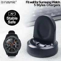 wireless fast watch charger dock base for samsung galaxy watch 3 gear sport s2 s3 fit e smart watch accessories for active 2