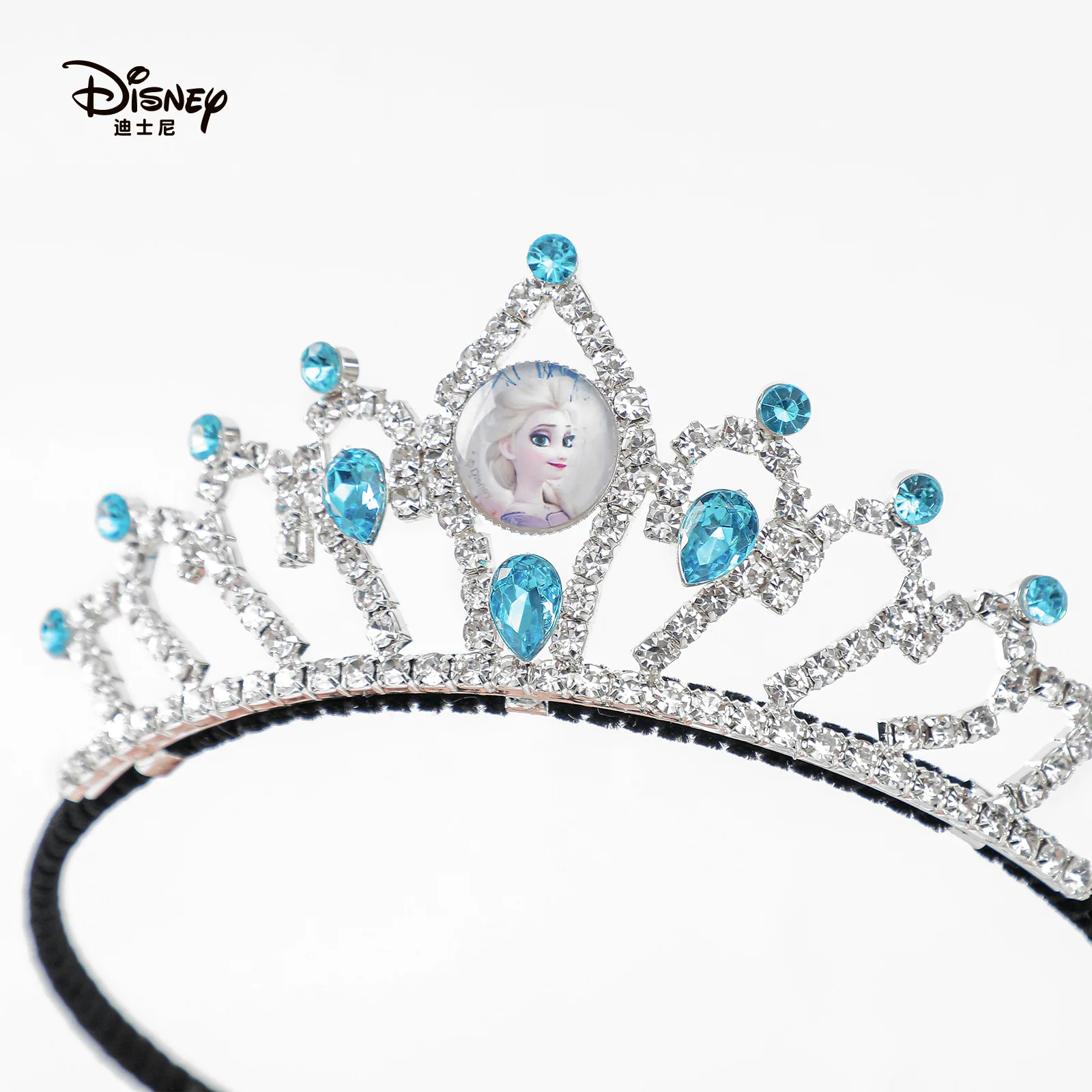 

Disney Metal Little Crown Frozen Aisha Headband Child Hair Accessories Rhinestone Jewelry Hairpin Toys Hobbies For Children Gift