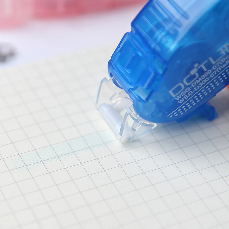 1 шт. Милая Корректирующая лента красочная Двусторонняя простая Красивая скотч 8