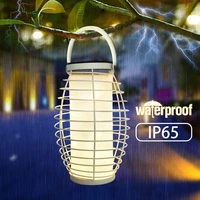 2 pack waterproof solar lamp led solar light outdoor solar light string lantern powered storage for festival garden decoration