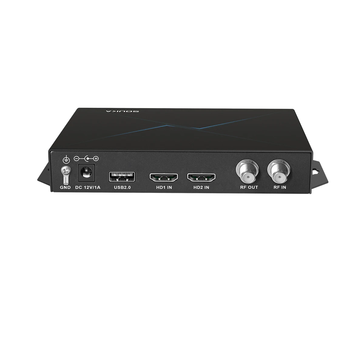 HD энкодер модулятор 2-канальный HDMI в RF (DVB-T/DVB-C/ATSC) Цифровое фронтальное