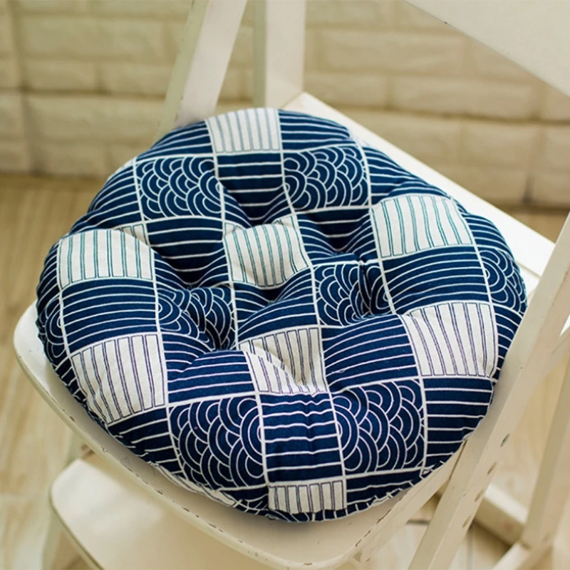 40 см круглые диванные стулья в стиле бохо напольная Подушка листья