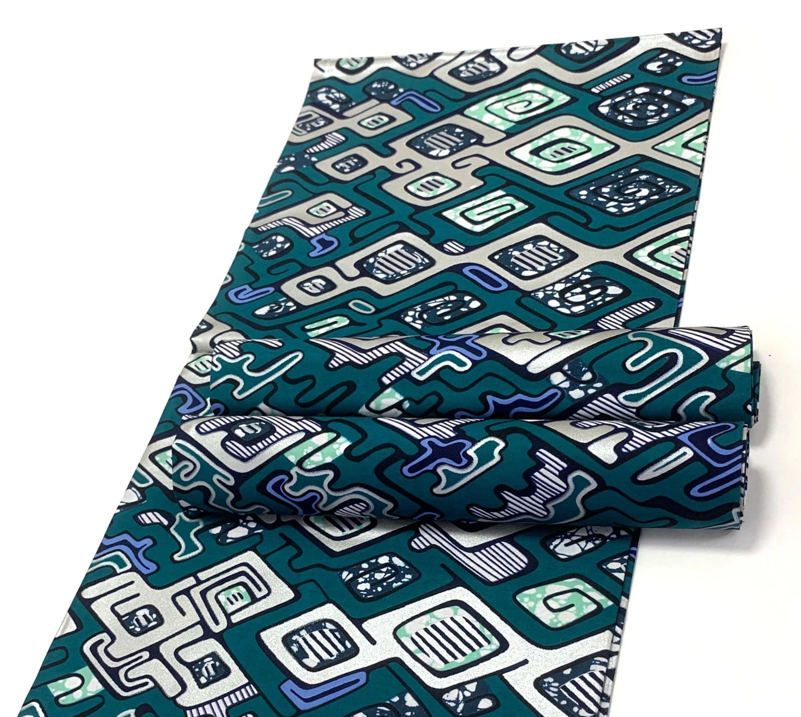 

New Arrival Nigerian Gold wax African Wax Fabrics Cotton Rapper Batik Ankara Best Quality Golden Wax Material For Sewing