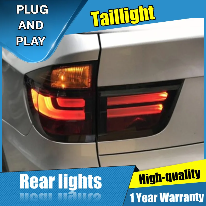 4 шт. автостайлинг для BMW X5 e70 задсветильник s 2007-2011 светодиодная задняя лампа +