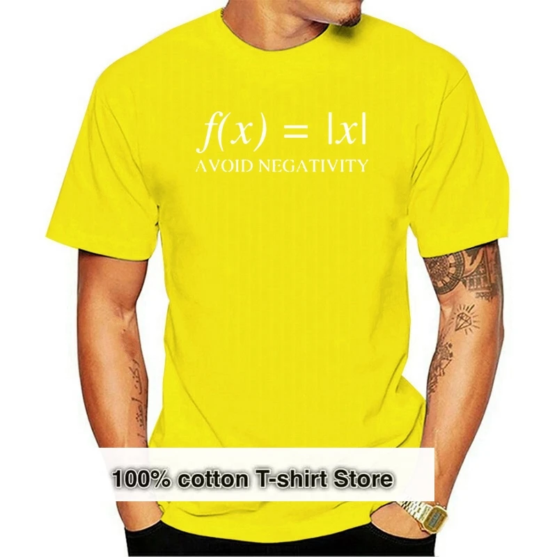 

Мужская футболка f(x)= x, футболка для женщин и мужчин с защитой от снятия отрицательной способности