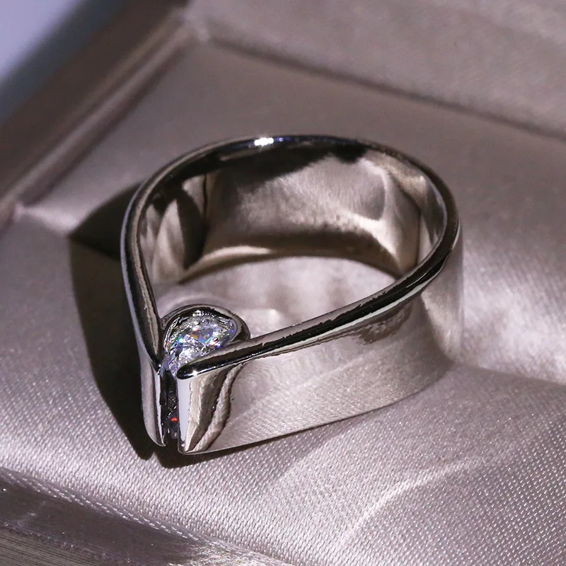 

Mifeiya Fashion Teardrop AAA Cubic Zircon Rings for Women Charms Big Water Drop Shaped CZ Wedding Rings Statement Jewelry