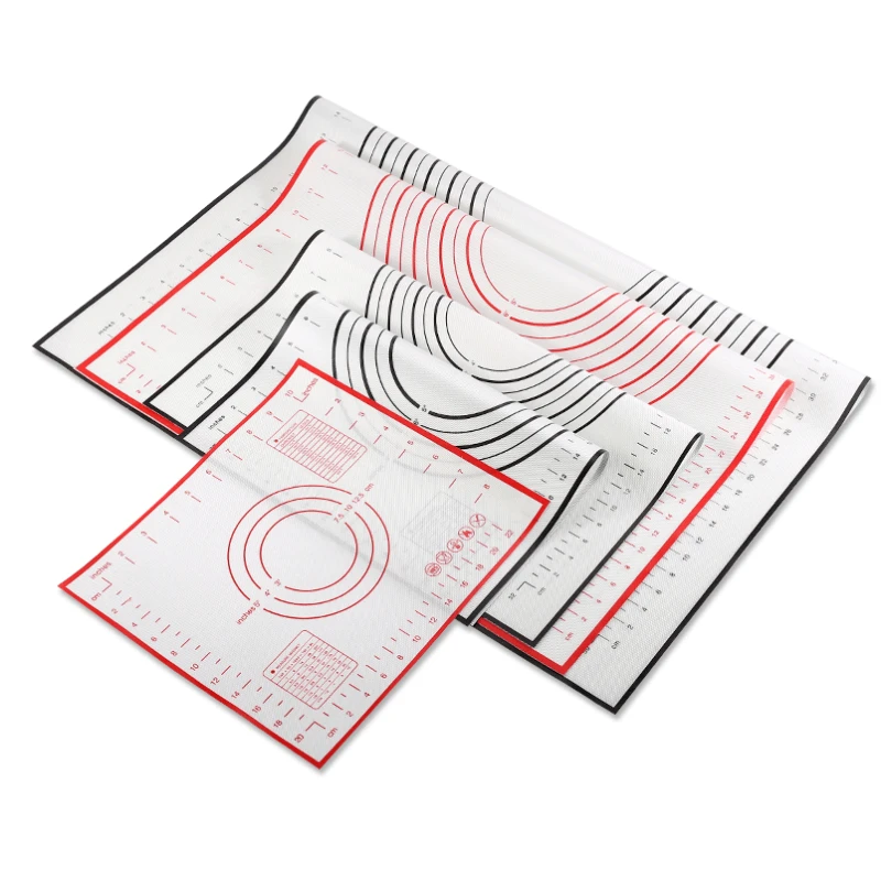 

Extra Thick Kneading Dough Mat Silicone Baking Mat Pizza Dough Maker Pastry Cooking Tool Bakeware Kneading Pad Accessories