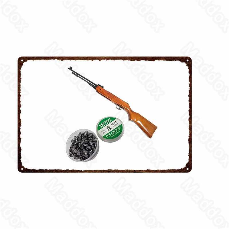 

Metal Painting Wooden Metal Rifles and Decorative Murals Military Fan Bedroom Dormitory Paintings Living Room Decoration