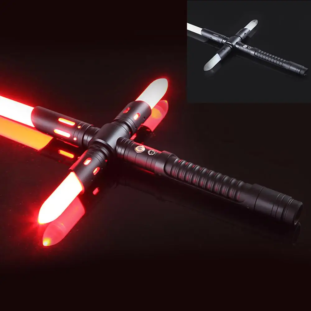 AnYe Kylo Ren лазерный Большой крестообразный металлический световой меч игрушки